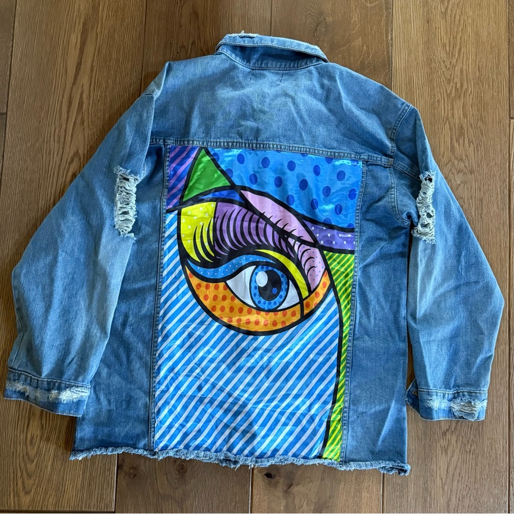 Spoon 👀 Eye Jean Jacket